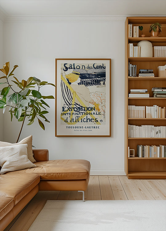 Salon Des Cent, Toulouse-Lautrec Plakat