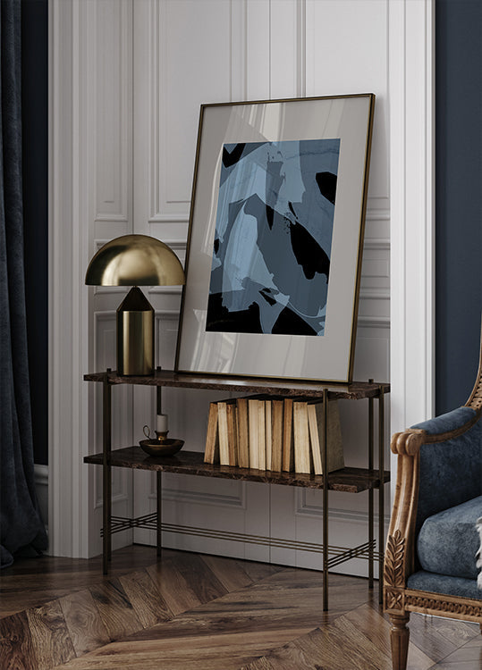 Abstract Brush Strokes 60Y Plakat