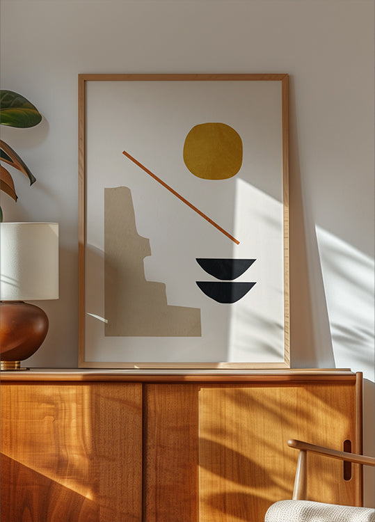 Abstract Minimal 6 Plakat