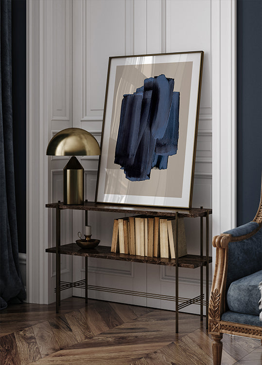 Abstract Brush Strokes 58 Plakat