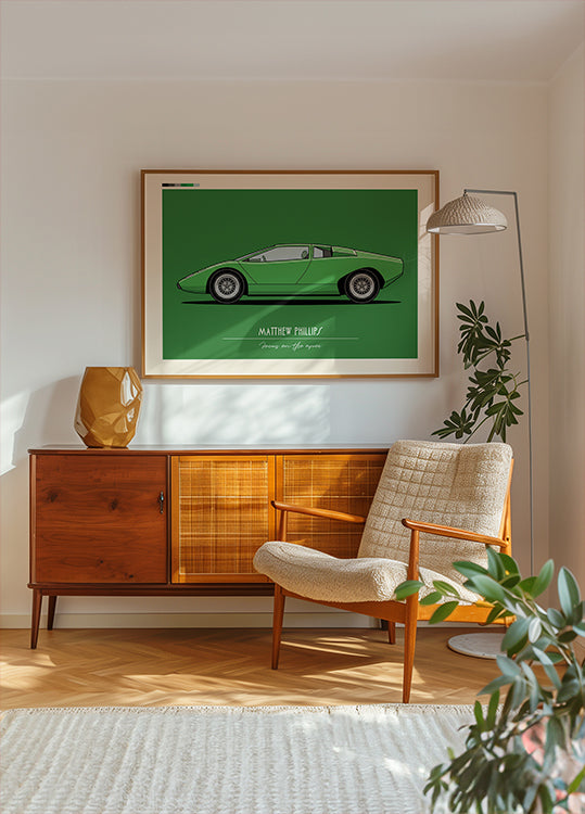 Sport Car Personal 8 Plakat