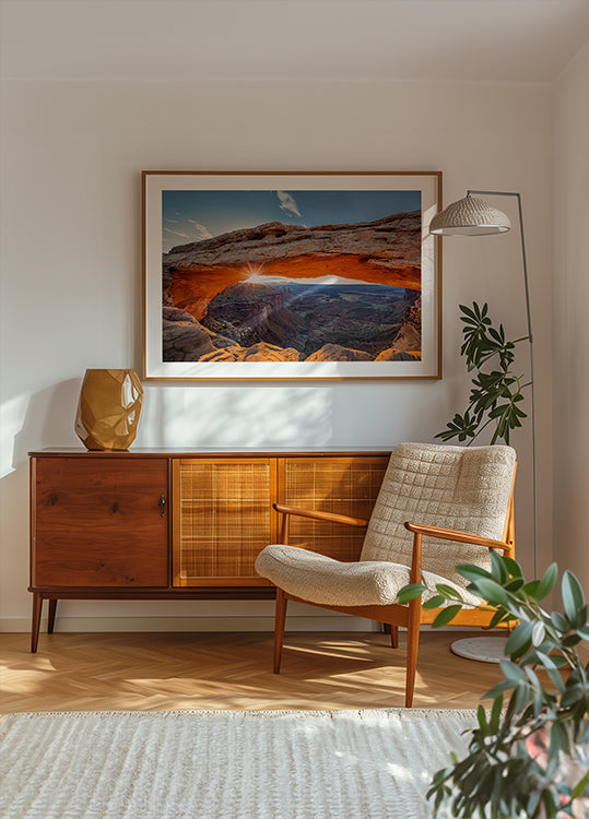 Sunrise at Mesa Arch Plakat