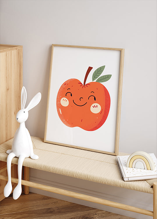 Smiling Apple Plakat