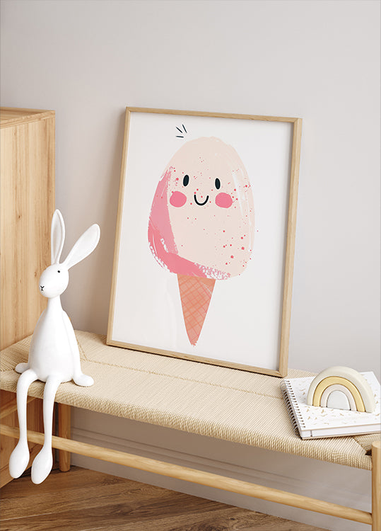 Happy Ice Cream Plakat