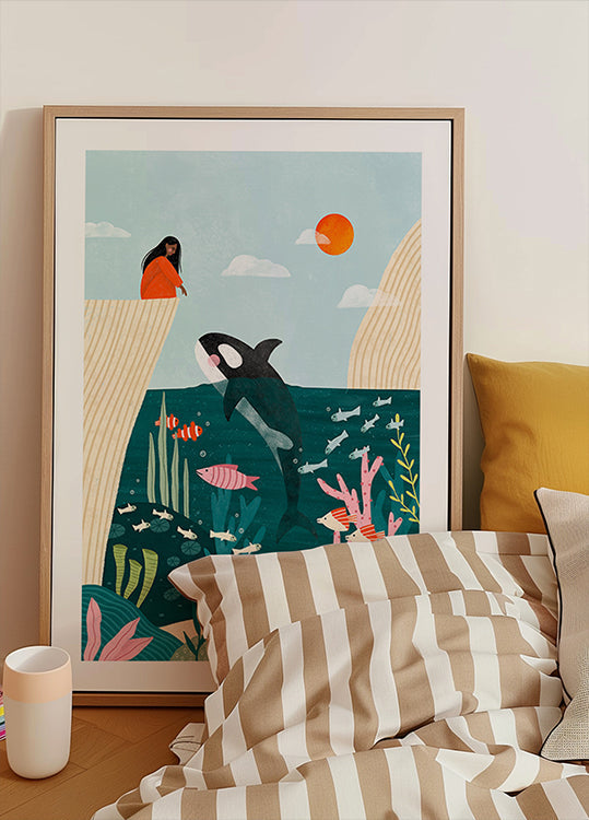 Underwater Scene Plakat