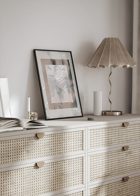 Abstract Brush Strokes 17 Plakat