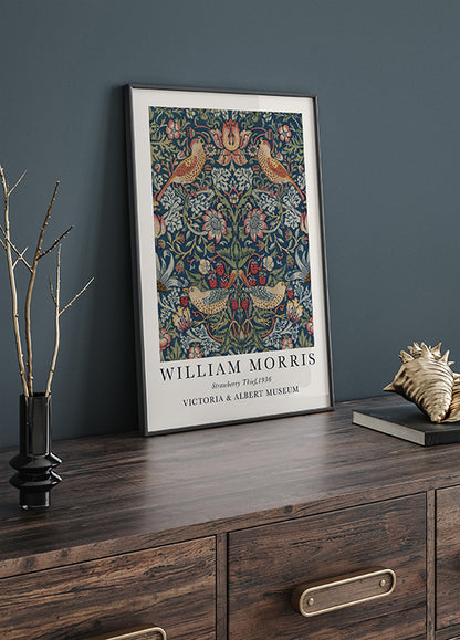 William Morris Strawberry Thief Plakat