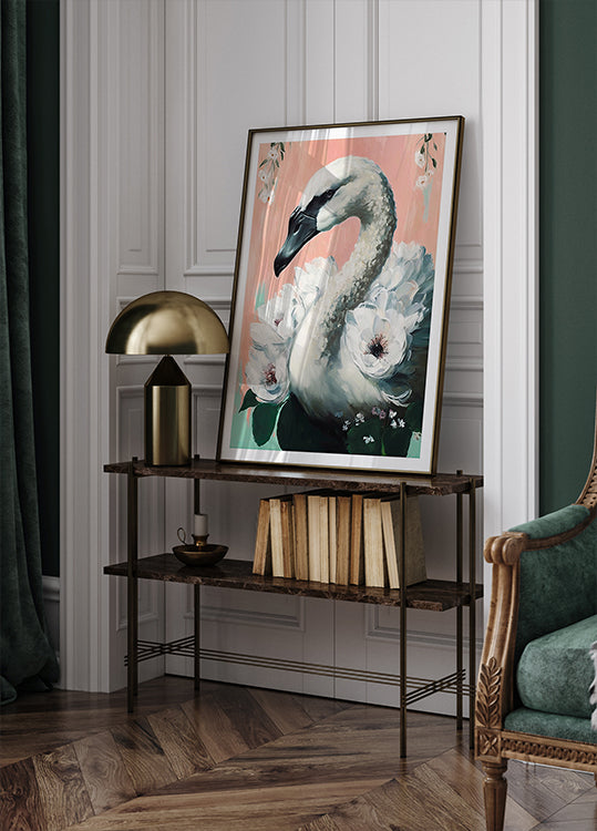 Swan Elegance Plakat
