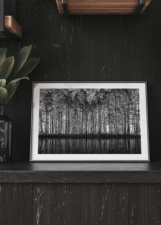 Pointillism Nature Plakat