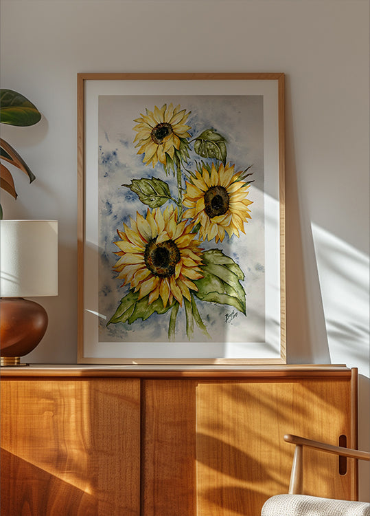 Sunflowers Plakat