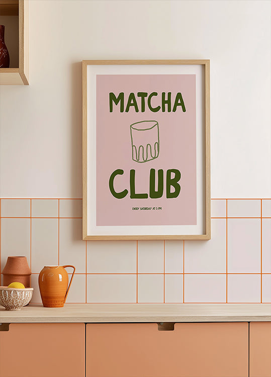 Matcha Gathering Plakat
