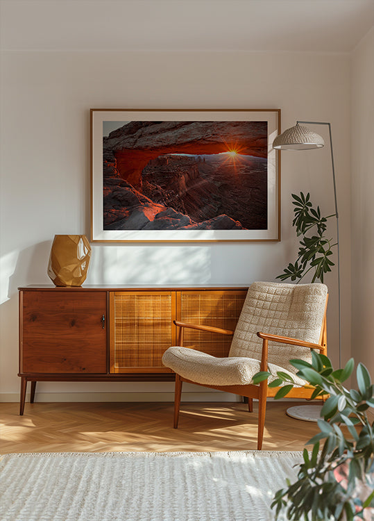 Mesa Arch Sunrise Plakat