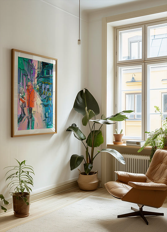 Vivid Street Stroll Plakat