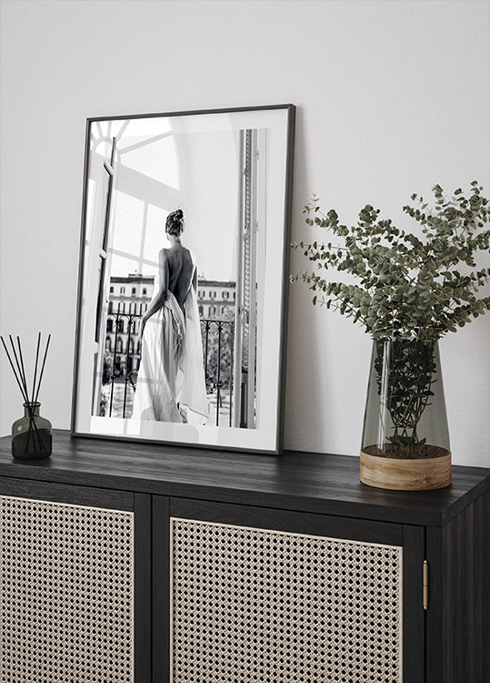 Morning Serenity Balcony Plakat