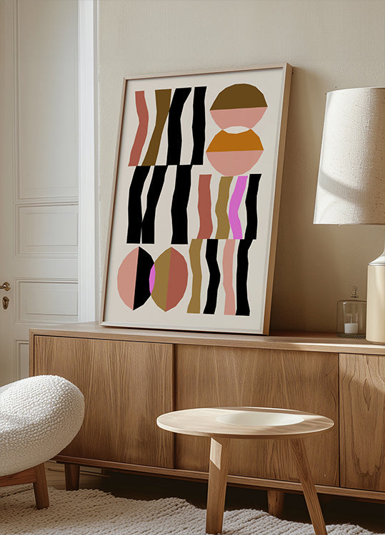 Abstract composition 26 Plakat