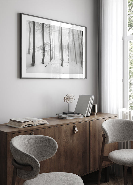 Silence of the forest Plakat