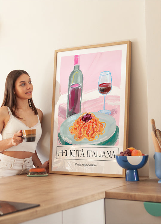 Felicitá Italiana Plakat