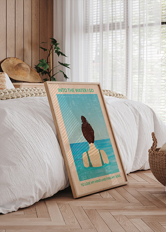 Into the Water Standard Wall Art Plakat