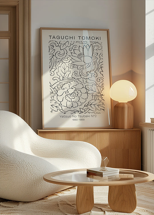 Yatsuo No Tsubaki No 2 Taguchi Tomoki 1860–1869 Plakat