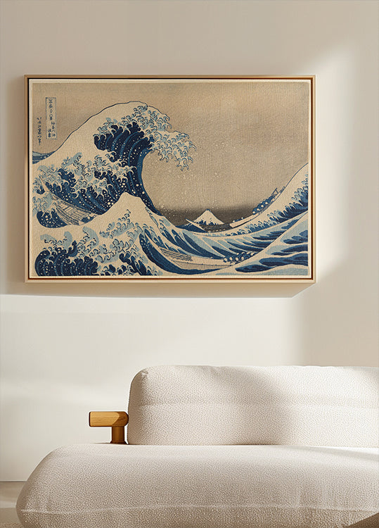 The Great Wave off Kanagawa Plakat