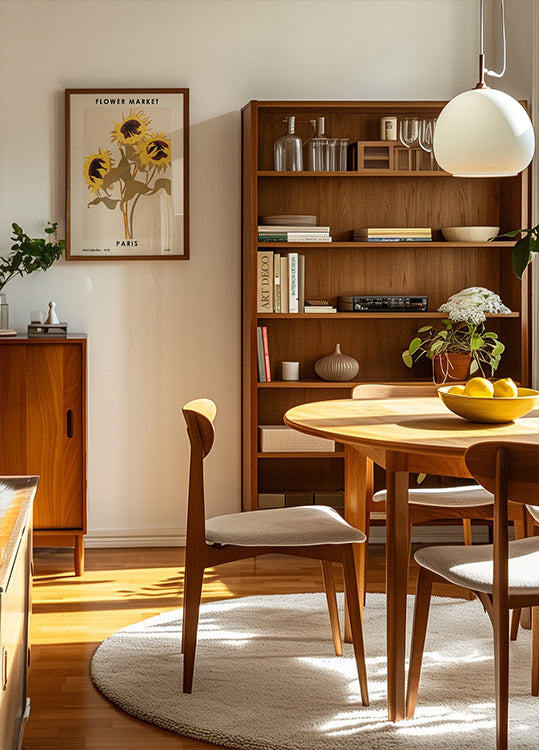 Flower Market. Paris Plakat