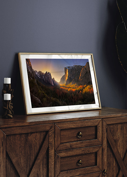 Yosemite Firefall Plakat