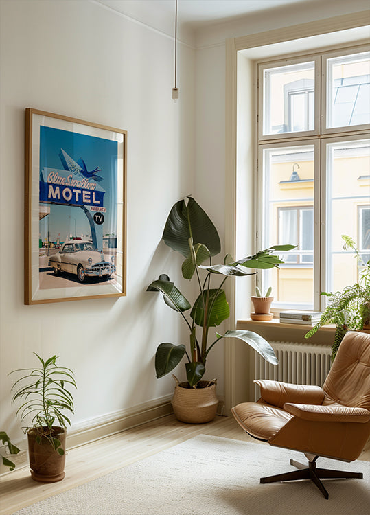 Blue Swallow Motel Plakat