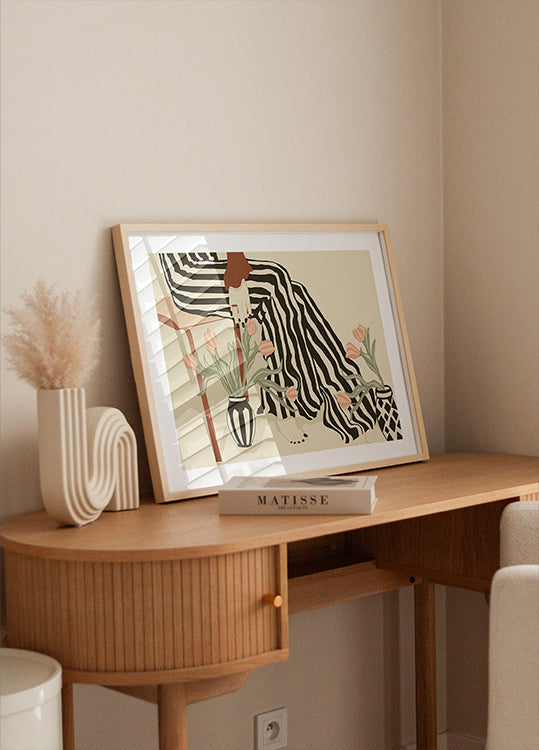 Tulips By My Feet Plakat