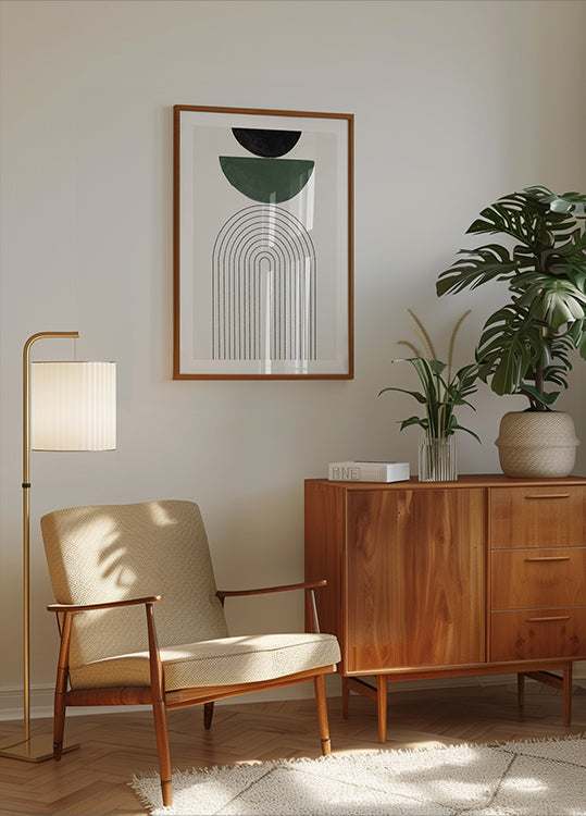 Arched Geometry Plakat