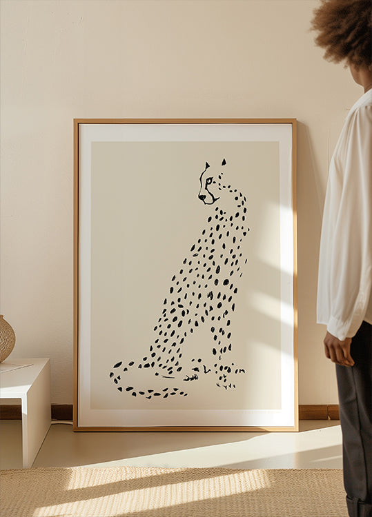 Pandc Leopard Plakat