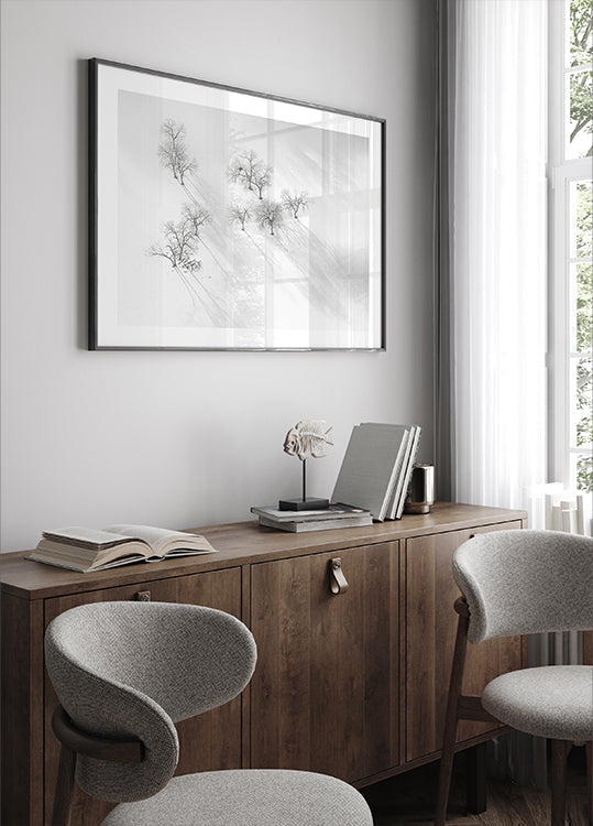 Winter dream - a still ballet Plakat