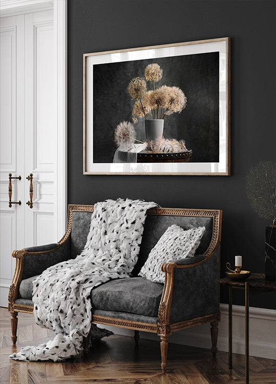 Dandelion Seed Pod Plakat