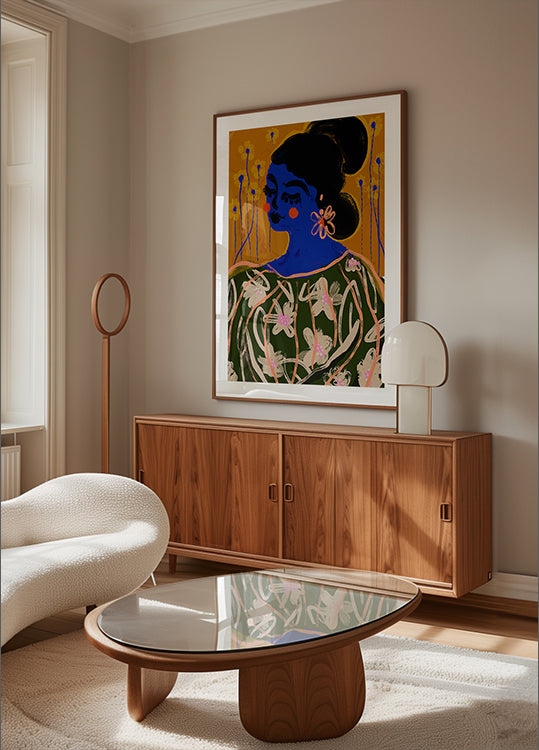 Blue Blossom Muse Plakat