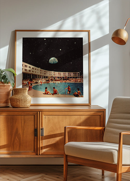 Lunar Pool Plakat