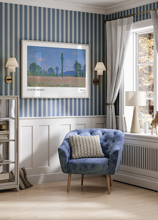 Claude Monet - Poppy Field Plakat