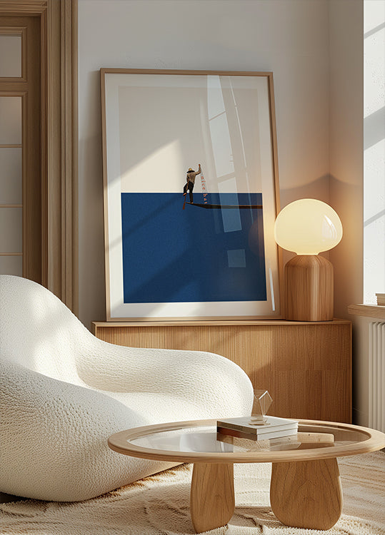 Fishing for compliments Plakat