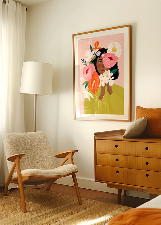 Blossoms and Serenity Plakat