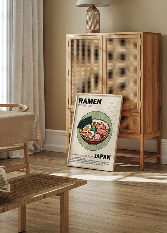 Ramen Noodle Soup Plakat