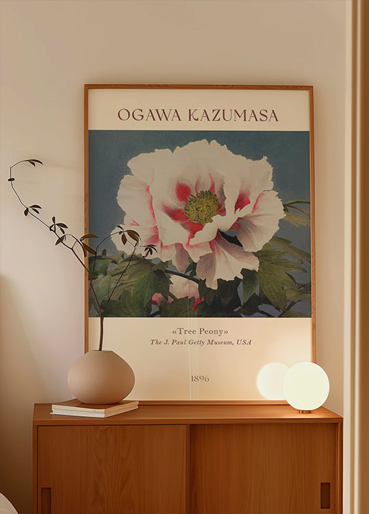 Tree Peony, Ogawa Kazumasa Foral Plakat