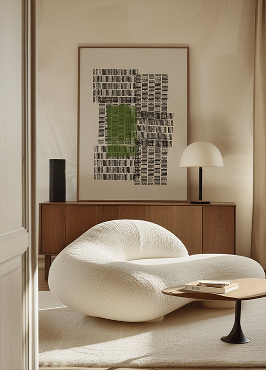 Intersecting Patterns Plakat