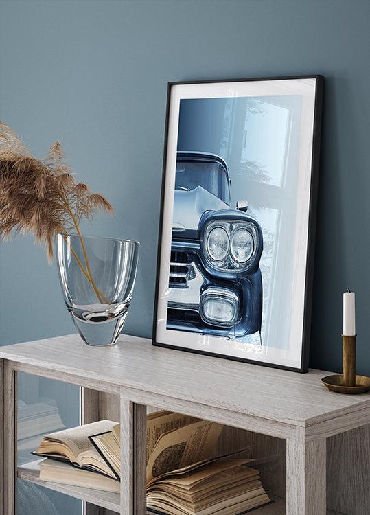 American classic car Pickup Apache 1958 Plakat