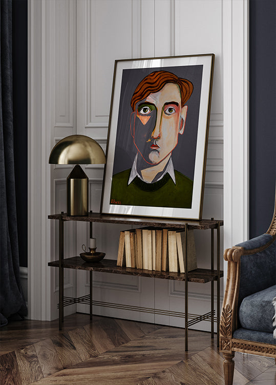 Albert Blending In Plakat