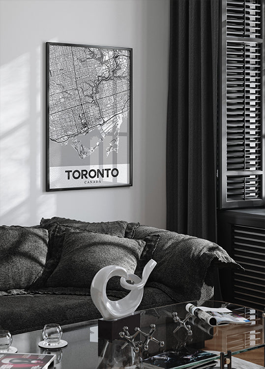 Toronto White Plakat