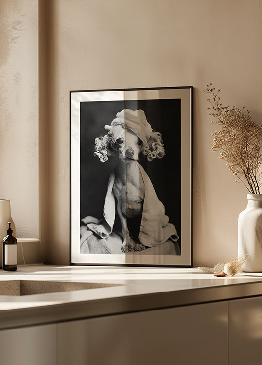 Spa Day Pooch Plakat