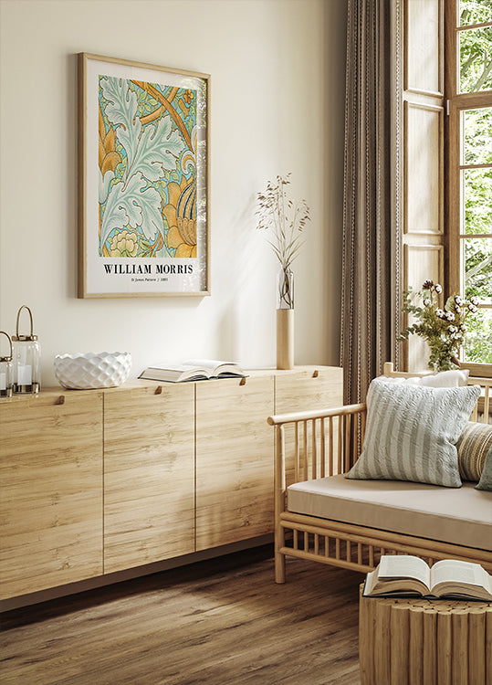 William Morris St James Pattern 1881 Plakat