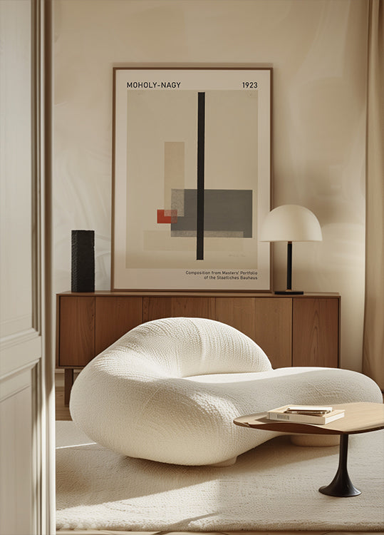 Moholy-Nagy, Bauhaus Composition Plakat