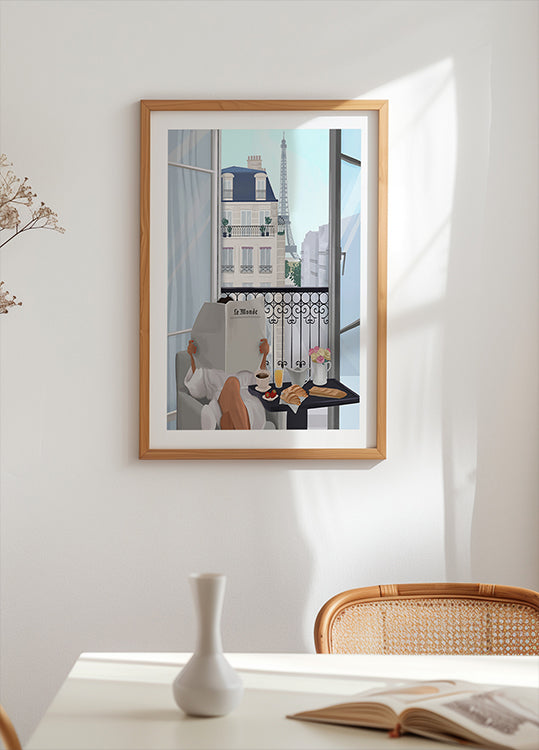 Paris Balcony Plakat