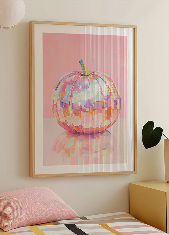 Iridescent Pumpkin Plakat