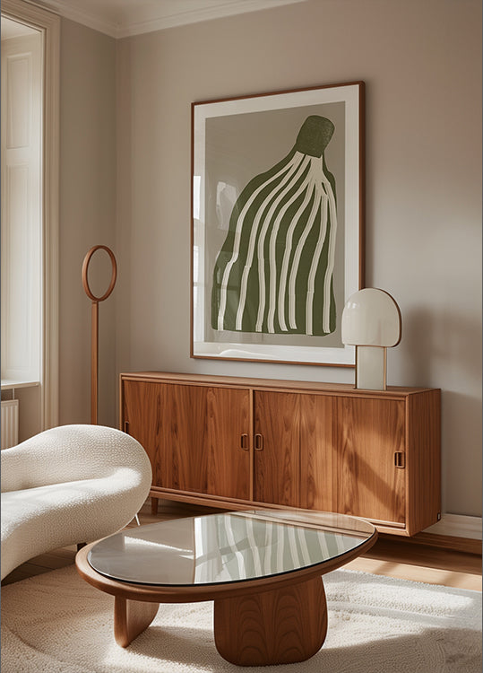 Modern Flower Plakat