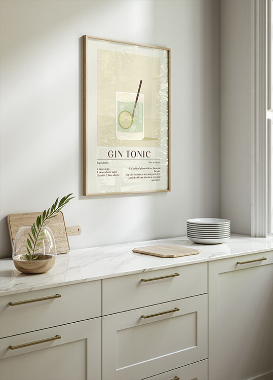 Gin Tonic Plakat